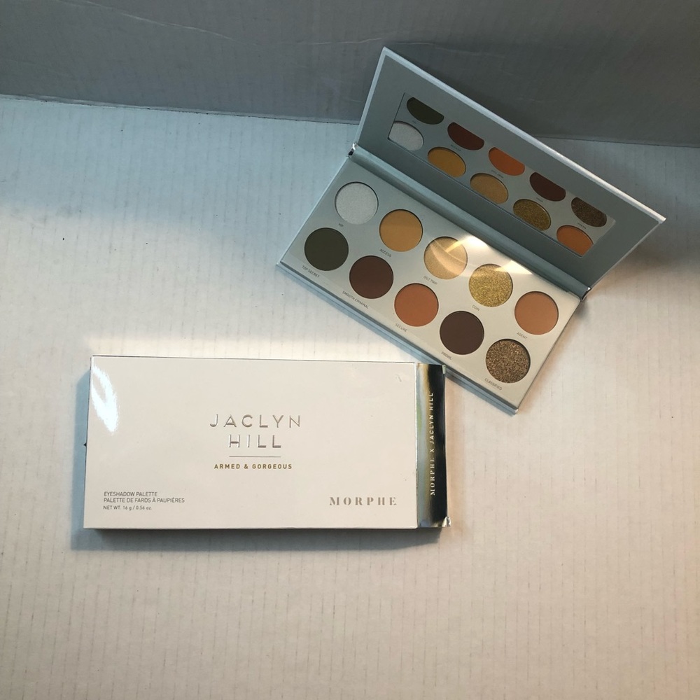 Morphe x Jaclyn Hill Eyeshadow Palette Armed & Gorgeous Palette 10 Shades NEW
